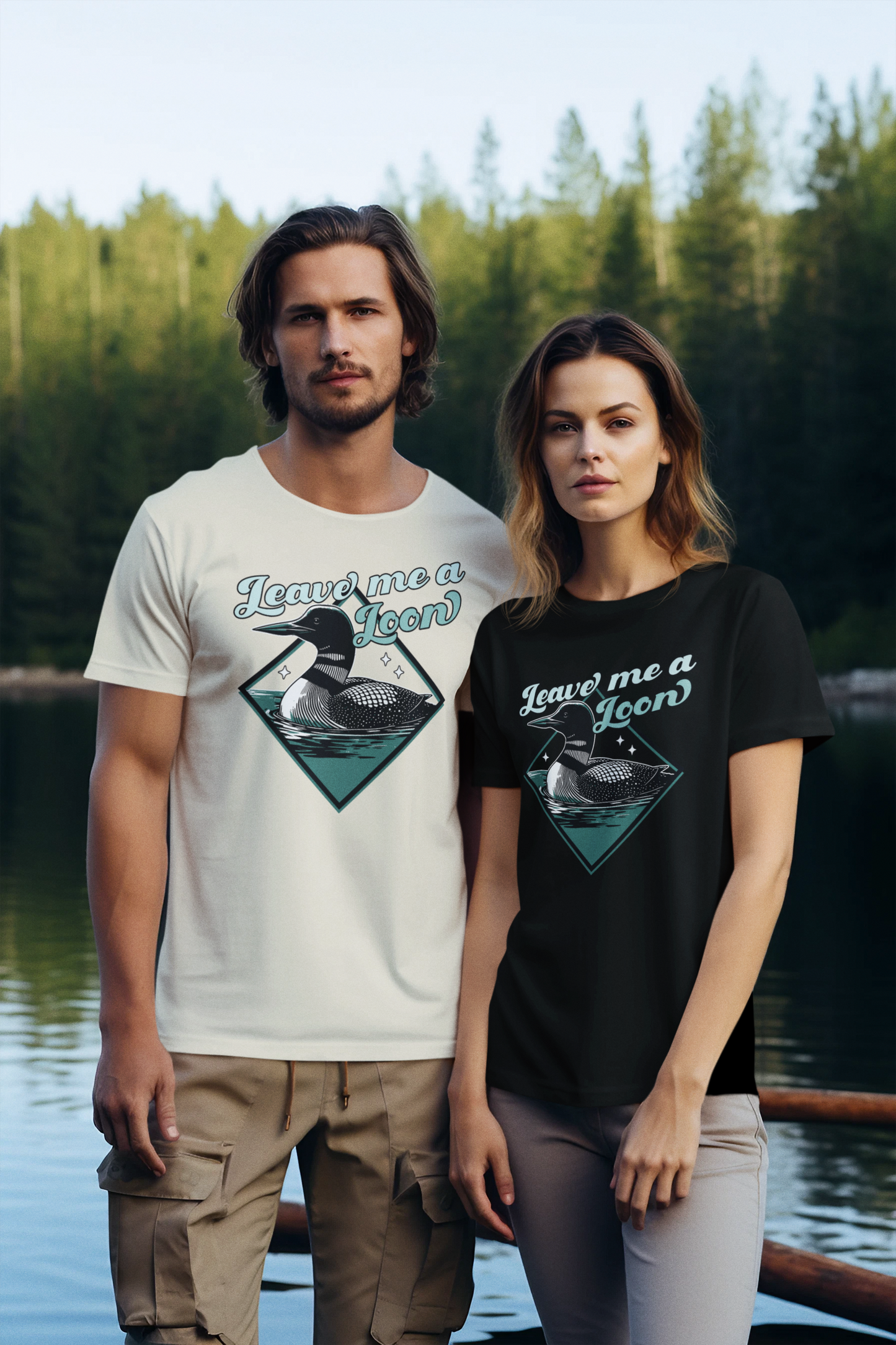 Leave Me A Loon - Common Loon Bird T-Shirt