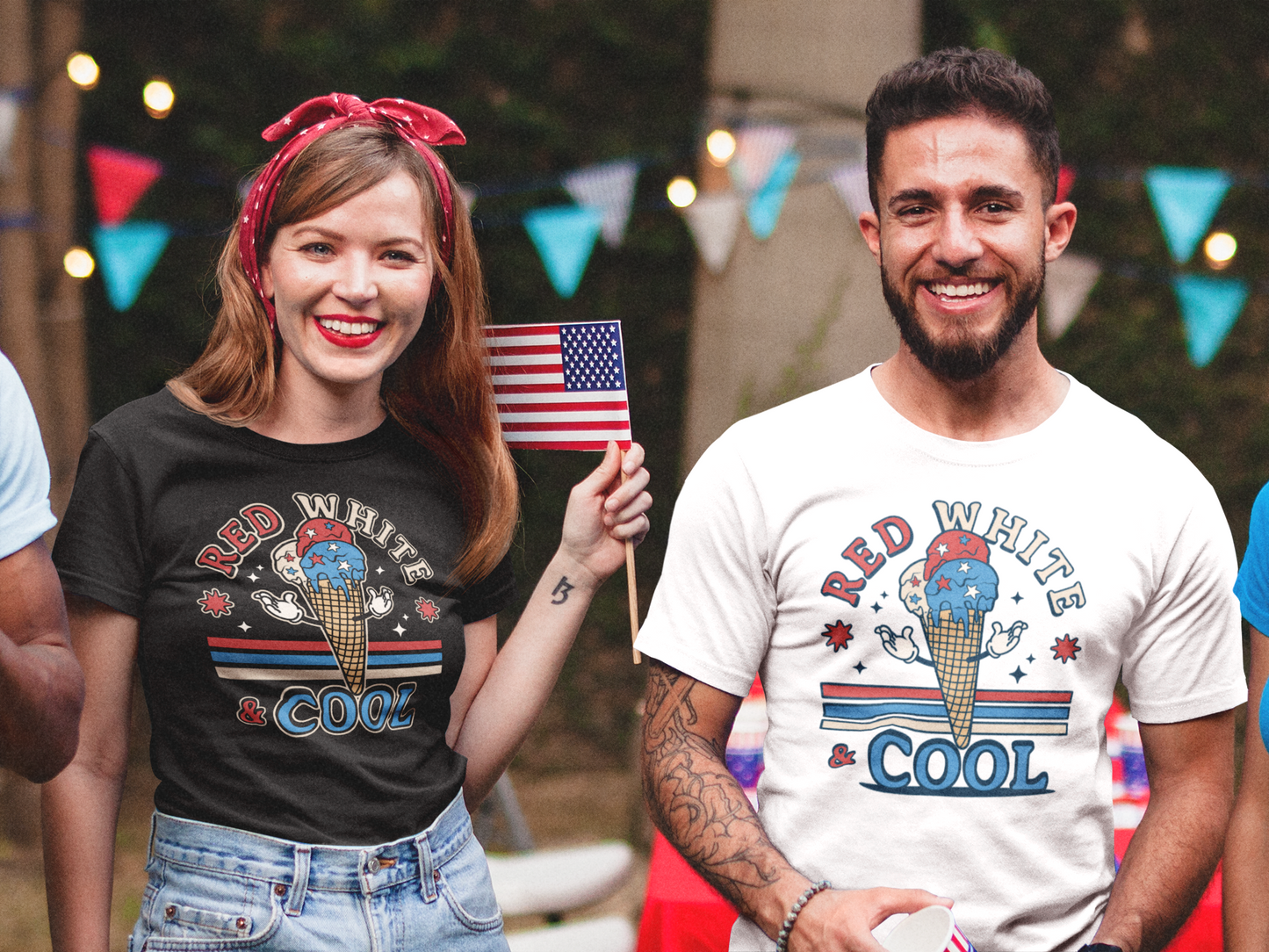 Red White and Cool - 4th of July Ice Cream