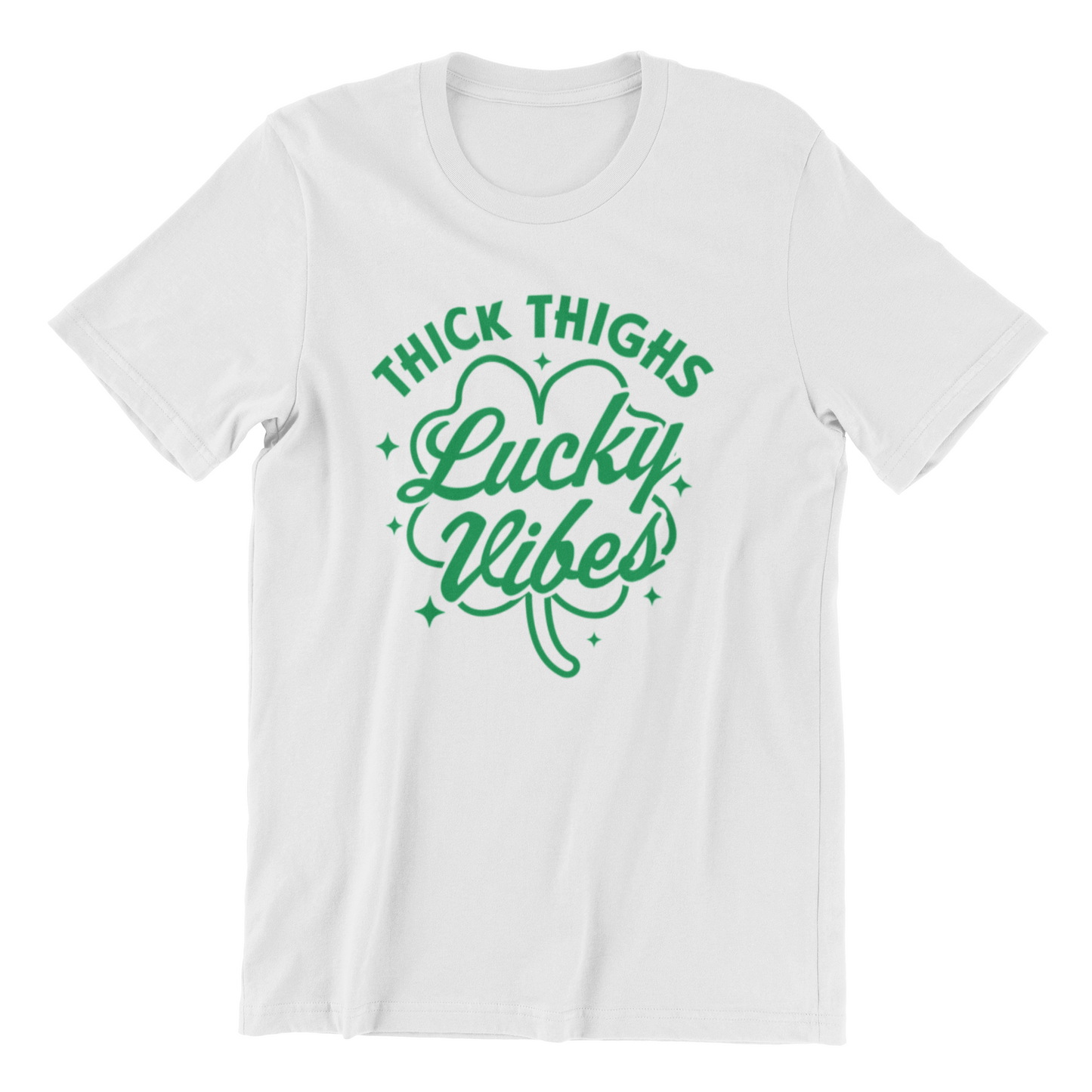 Thick Thighs Lucky Vibes - Saint Patrick's Day
