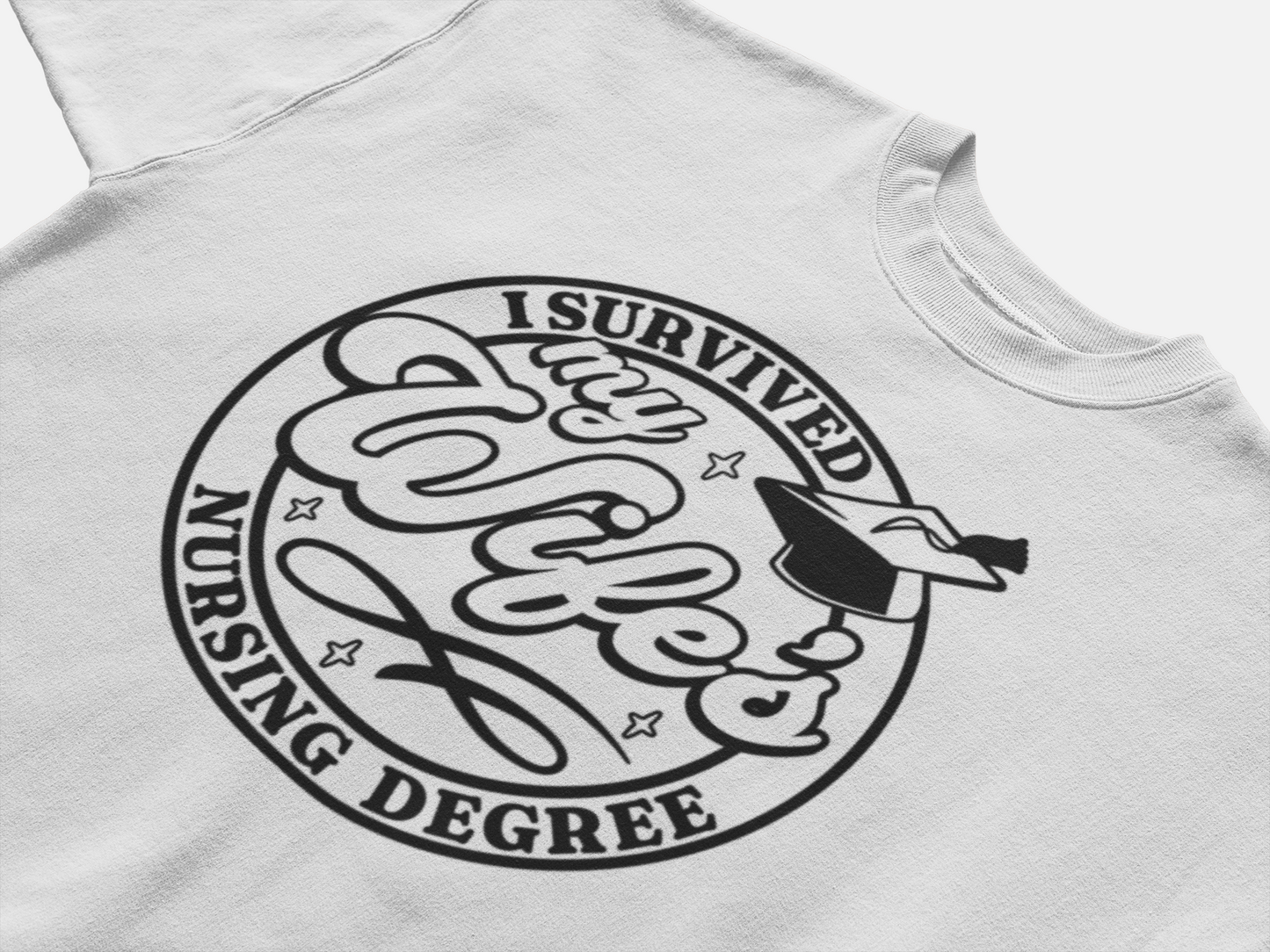 I Survived my Wife's Nursing Degree T-Shirt