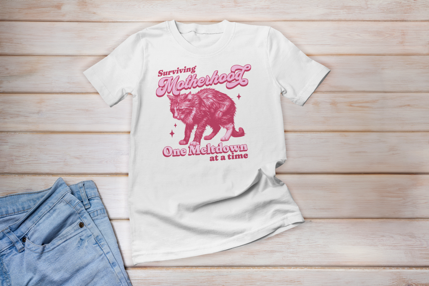 Surviving Motherhood one Meltdown at a Time shirt - Mother's Day Shirt