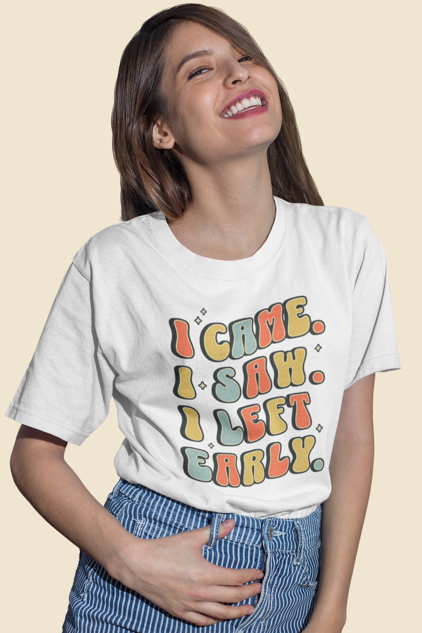 I Came I Saw I Left Early - Funny Sarcastic Introvert