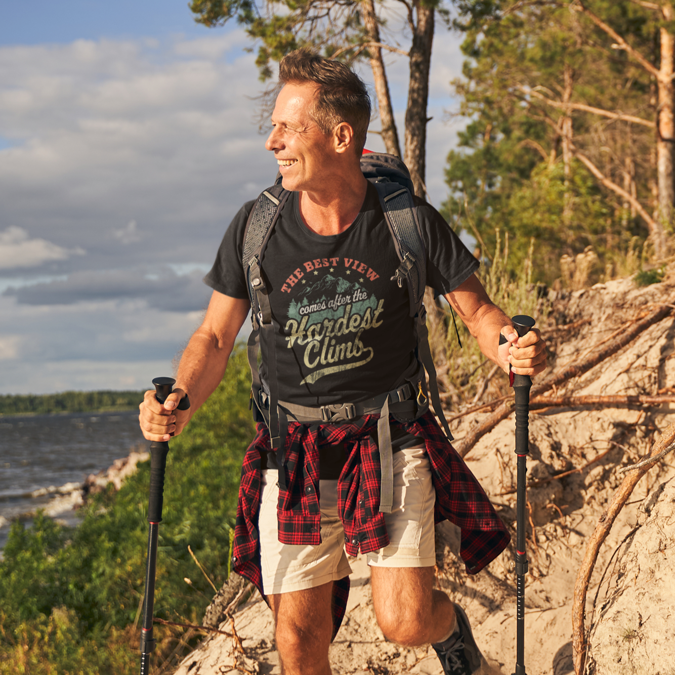 The Best View Comes After The Hardest Climb - Hiking Moutain Climbing Outdoorsy