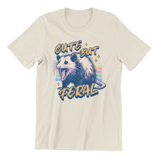 Cute But Feral Shirt - Opossum Shirt