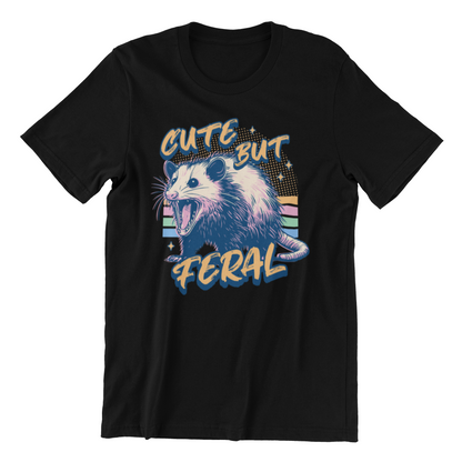 Cute But Feral Shirt - Opossum Shirt