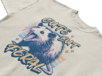 Cute But Feral Shirt - Opossum Shirt