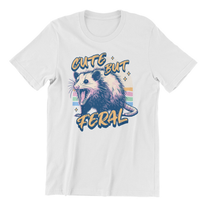 Cute But Feral Shirt - Opossum Shirt