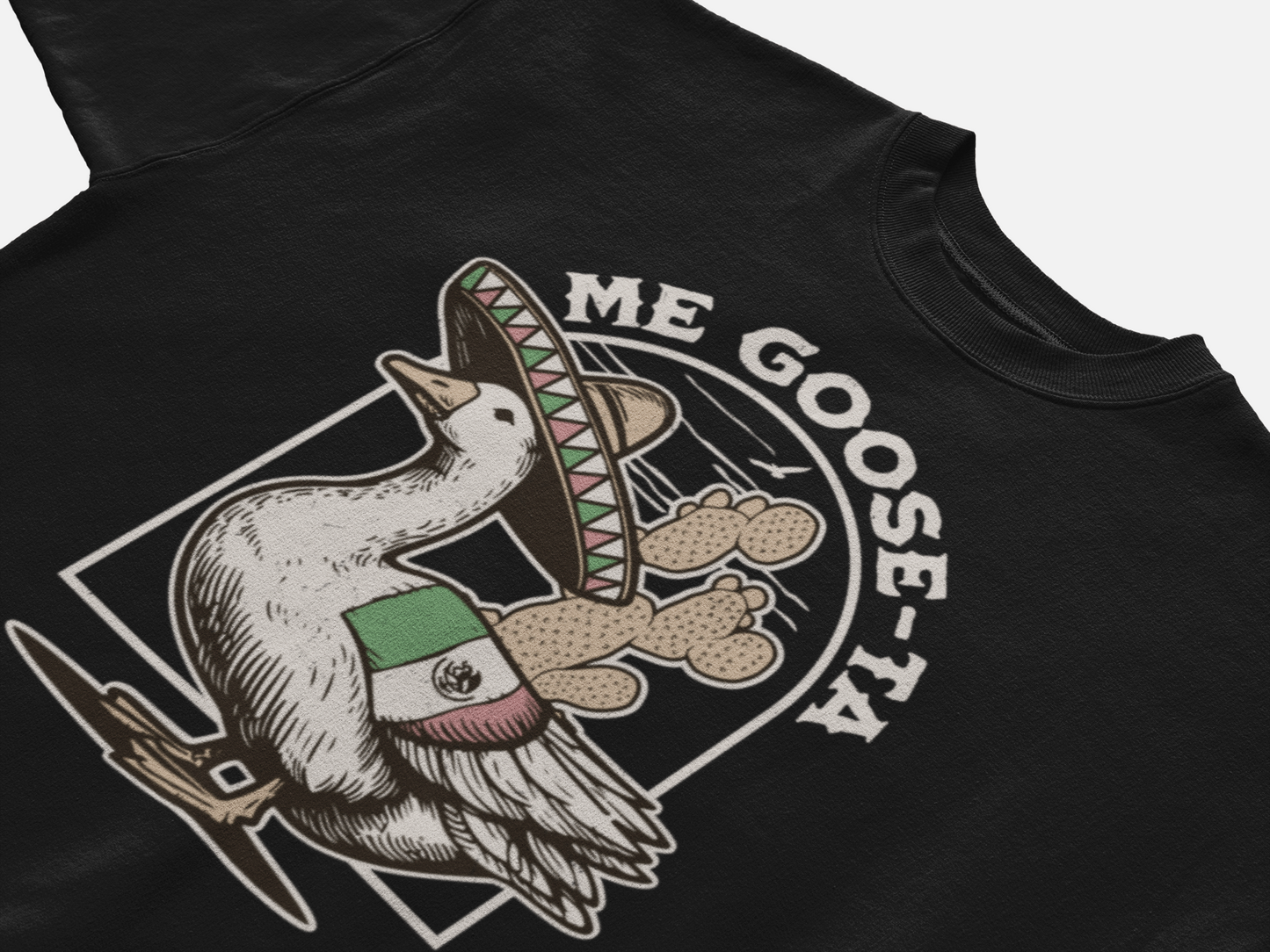 Me Goose Ta - Me Gusta - Goose Spanish Pun T-Shirt