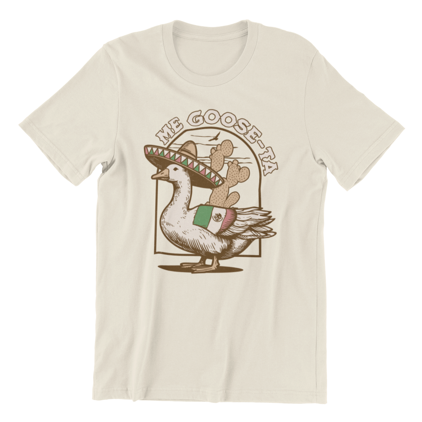 Me Goose Ta - Me Gusta - Goose Spanish Pun T-Shirt
