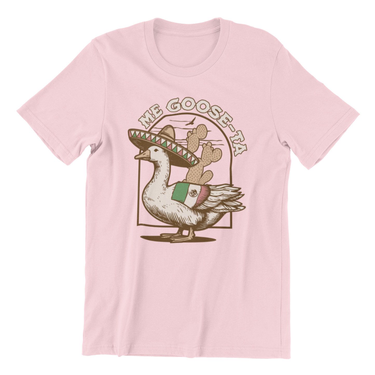 Me Goose Ta - Me Gusta - Goose Spanish Pun T-Shirt