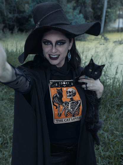 The Cat Lover Tarot Card Shirt