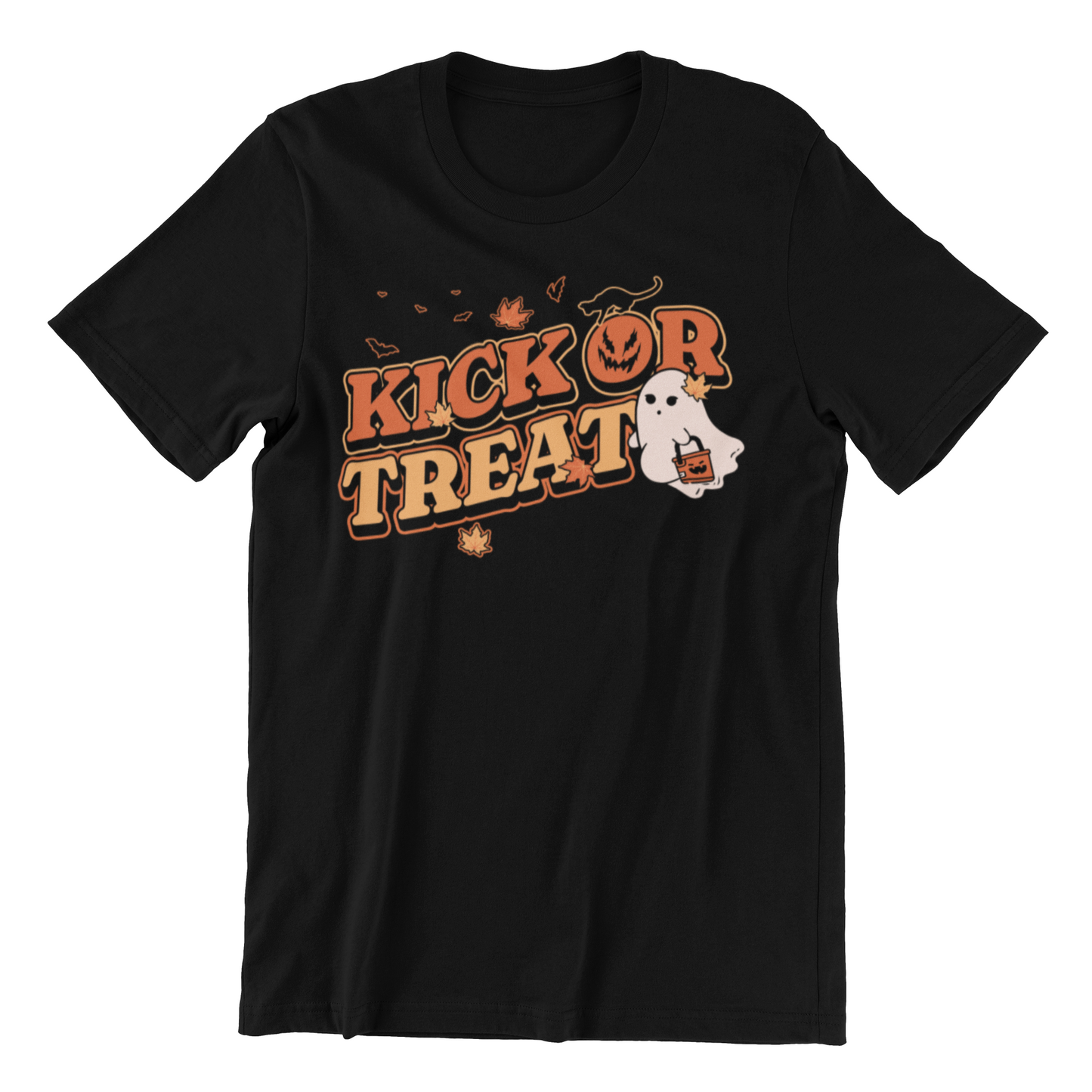 Kick or Treat Pregnancy Announcement Shirt