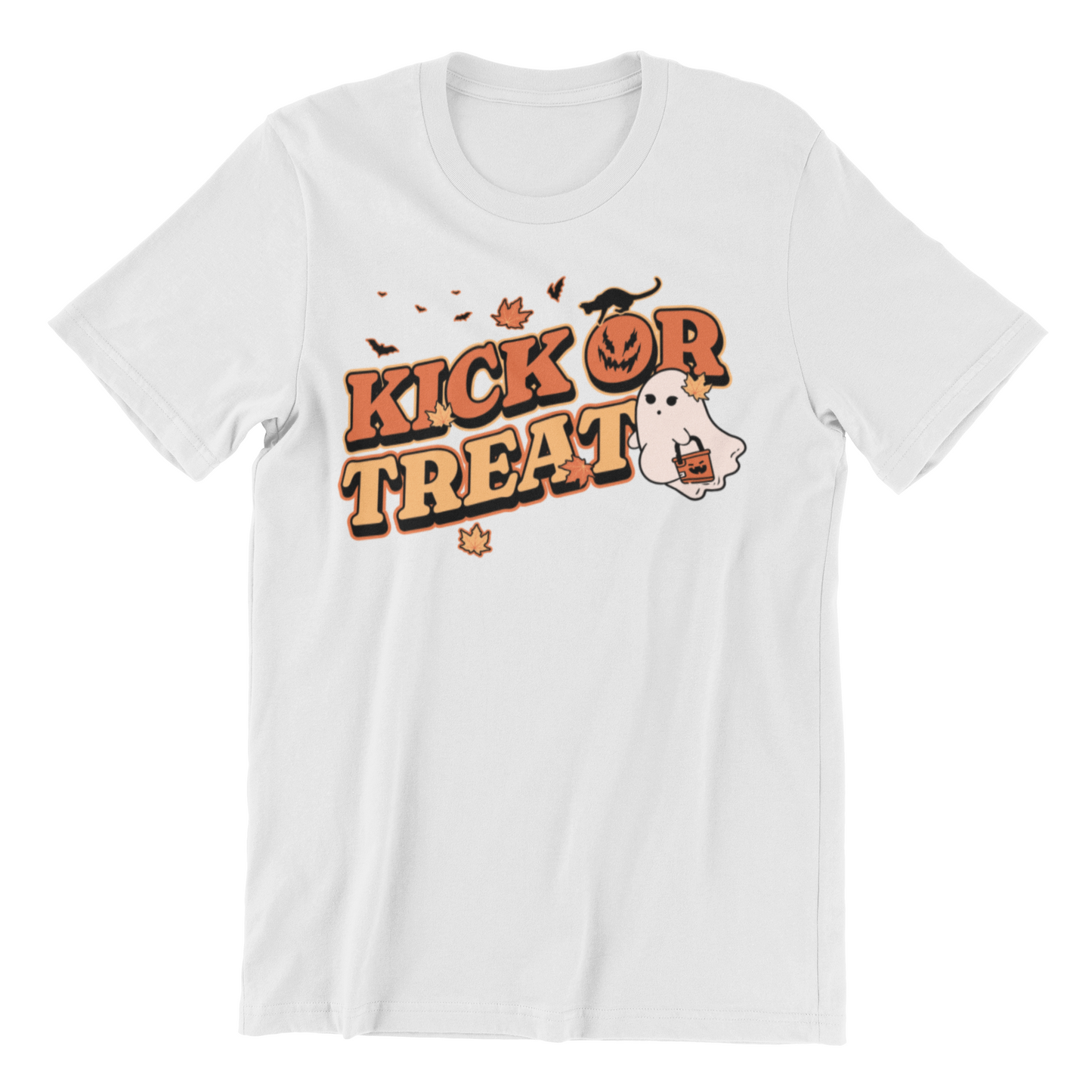 Kick or Treat Pregnancy Announcement Shirt