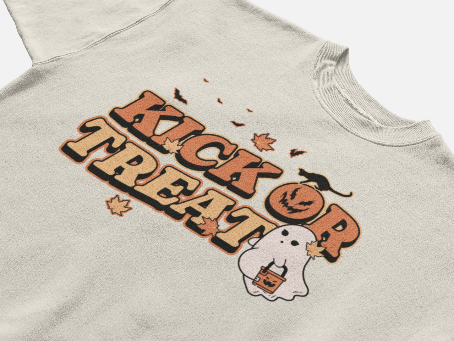 Kick or Treat Pregnancy Announcement Shirt