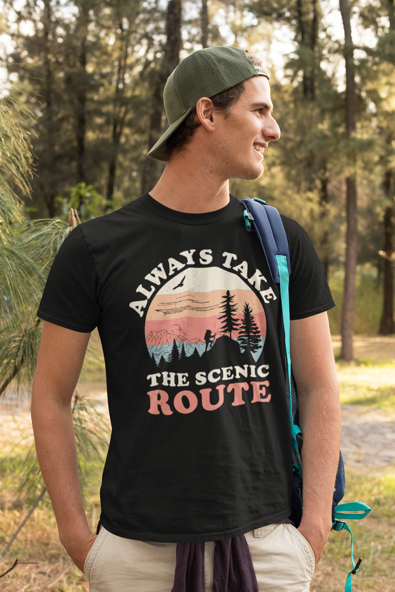 Always Take The Scenic Route - Hiking Outdoors
